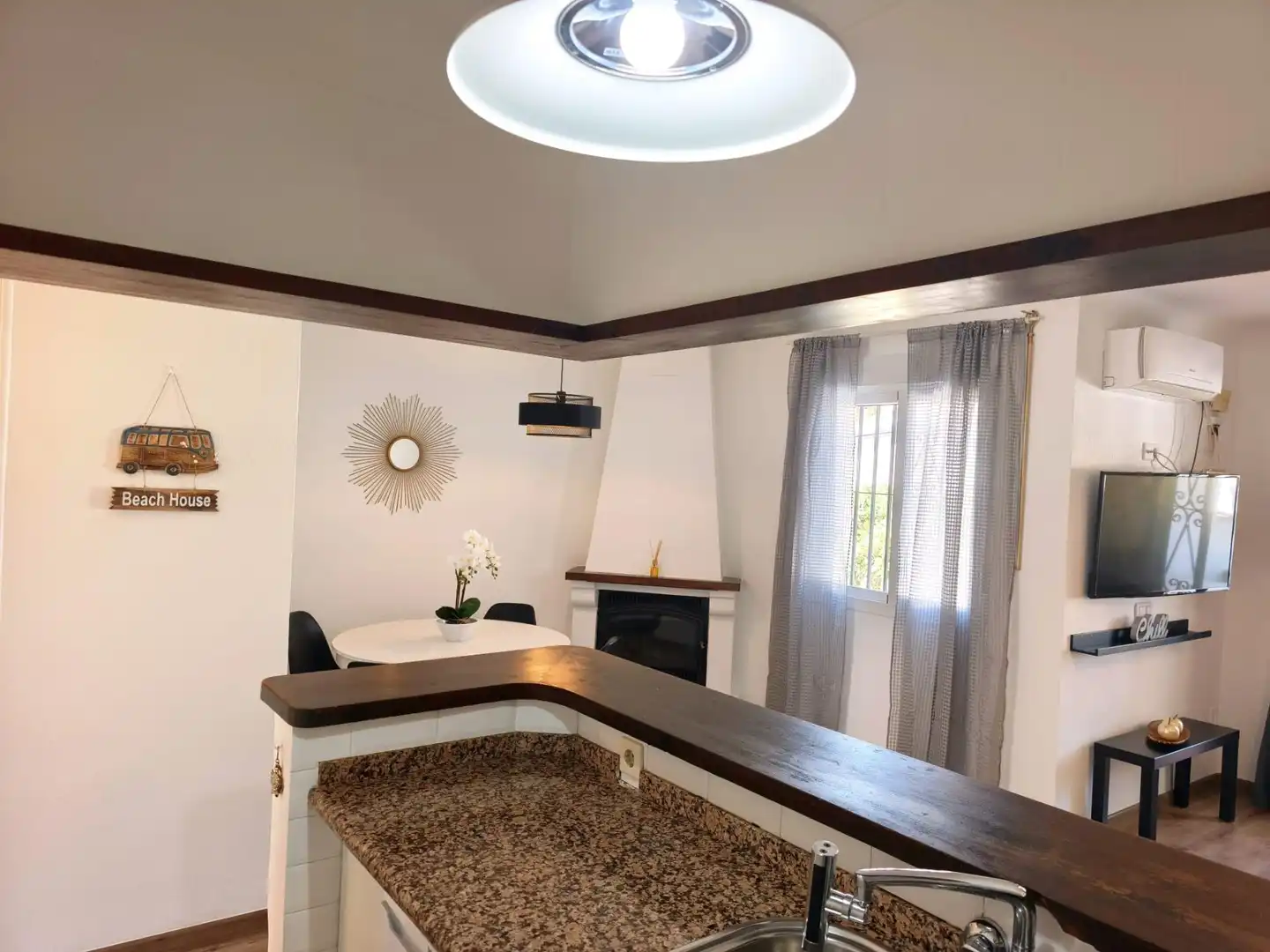 Comedor de Casa adosada de alquiler en Vélez-Málaga
