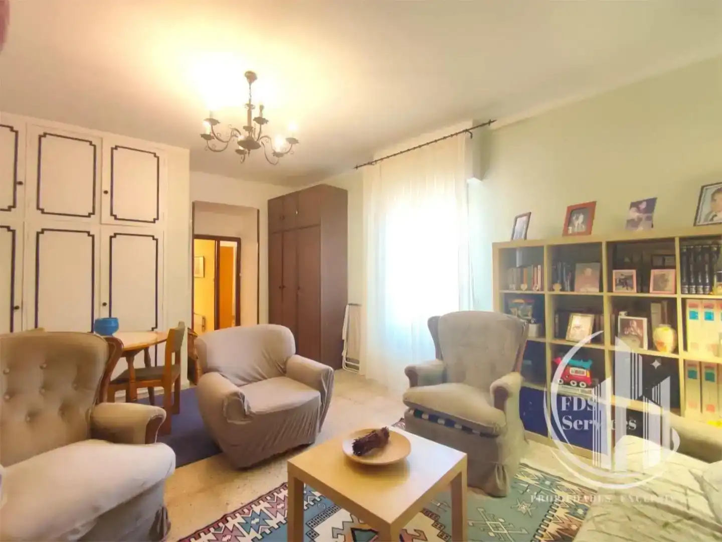 Sala d'estar de Casa adosada en venda en San Vicente de la Sonsierra