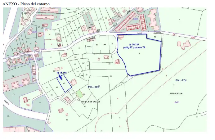 Terreny residencial en venda a LA CRUZ. Polígono 48 Parcela