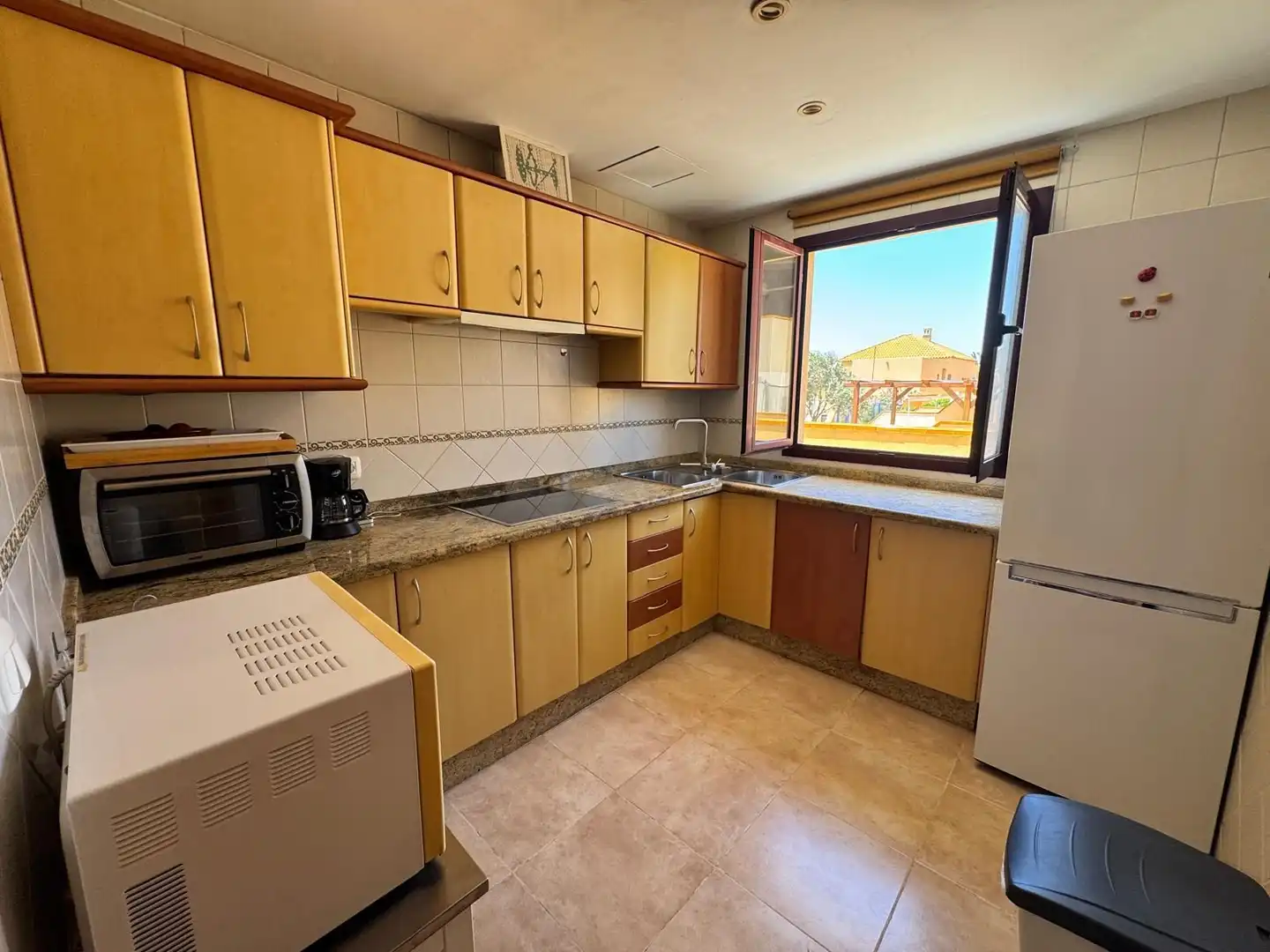 Cocina de Apartamento de alquiler en Costa Calma