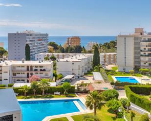 Exterior view of Apartment for sale in Benalmádena  with Terrace, Furnished and Community pool