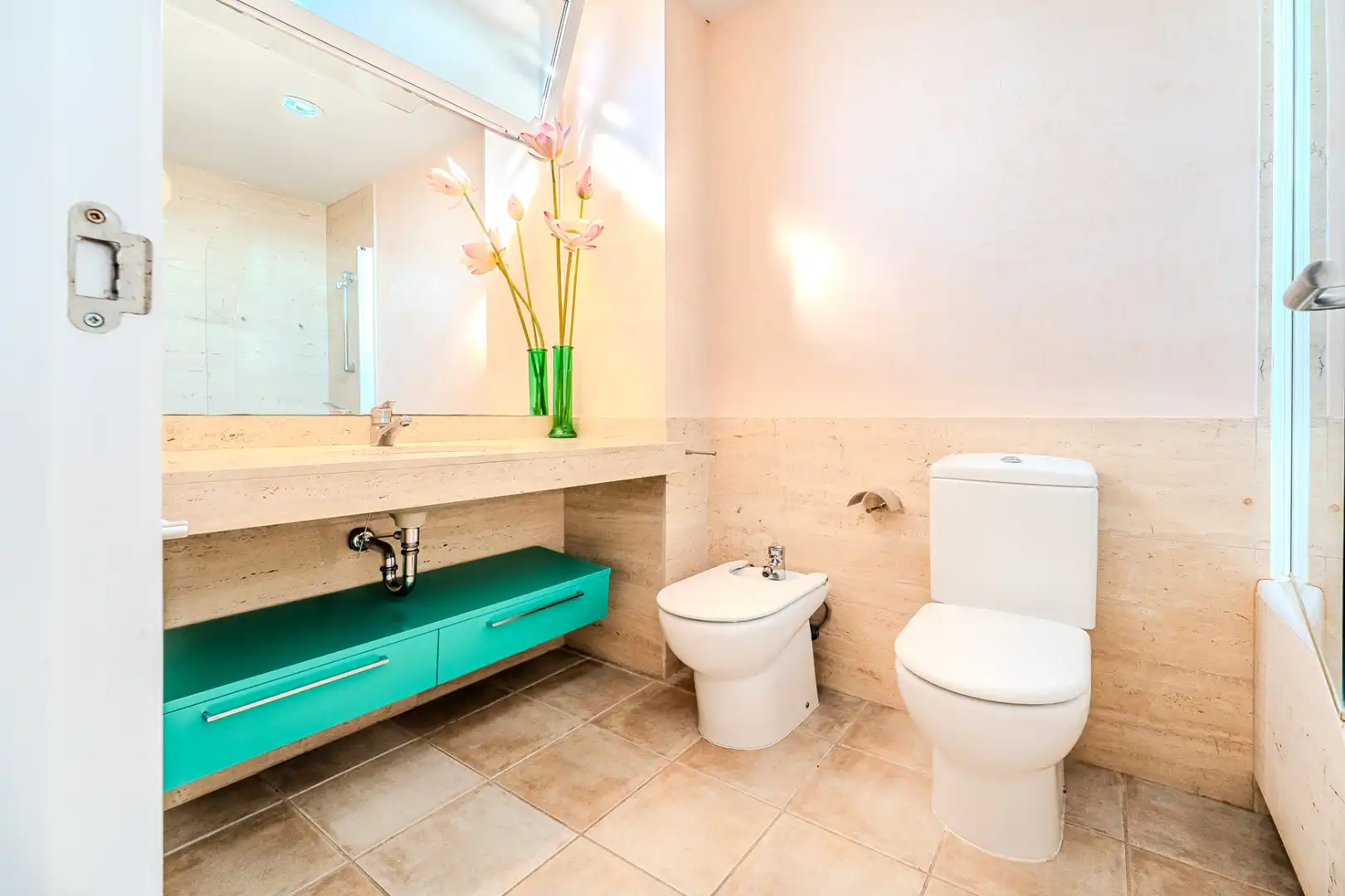 Baño de Apartamento en venta en L'Ametlla de Mar  con Aire acondicionado, Terraza y Amueblado