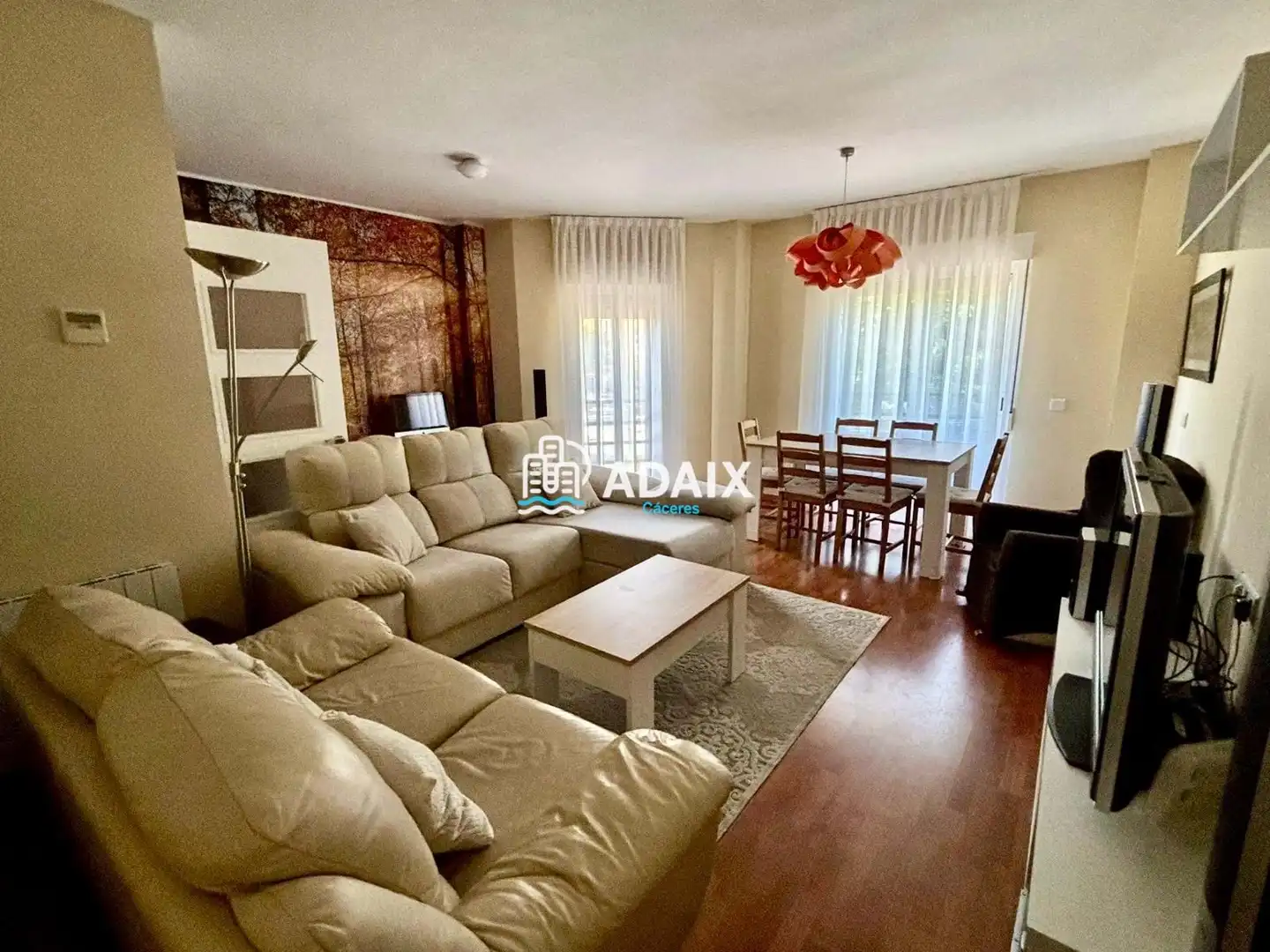 Garden of Flat for rent in Cáceres  with Air Conditioner, Heating and Terrace