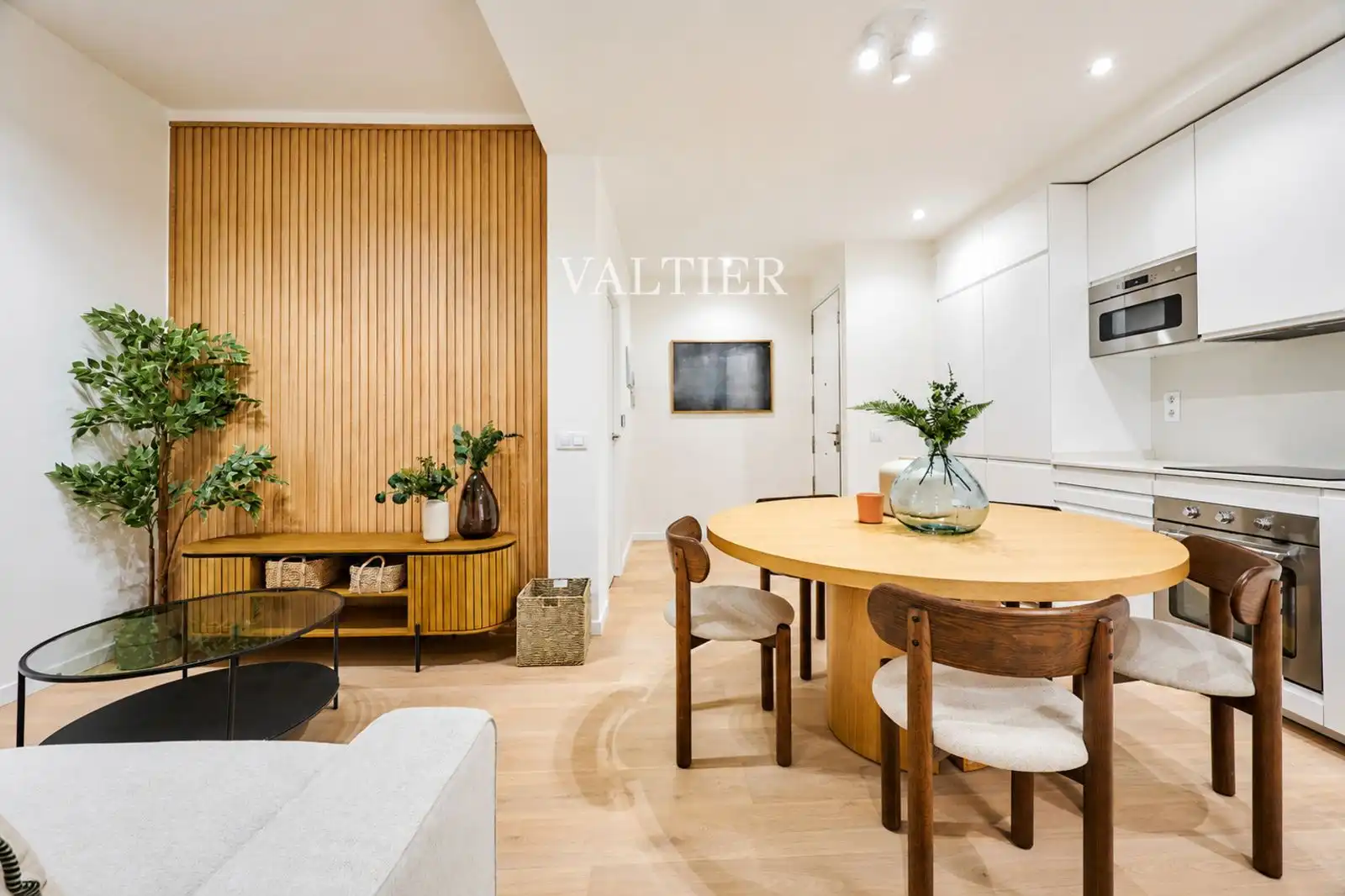 Wohnzimmer von Wohnung zur Miete in Madrid mit Klimaanlage, Möbliert und Haustiere erlaubt