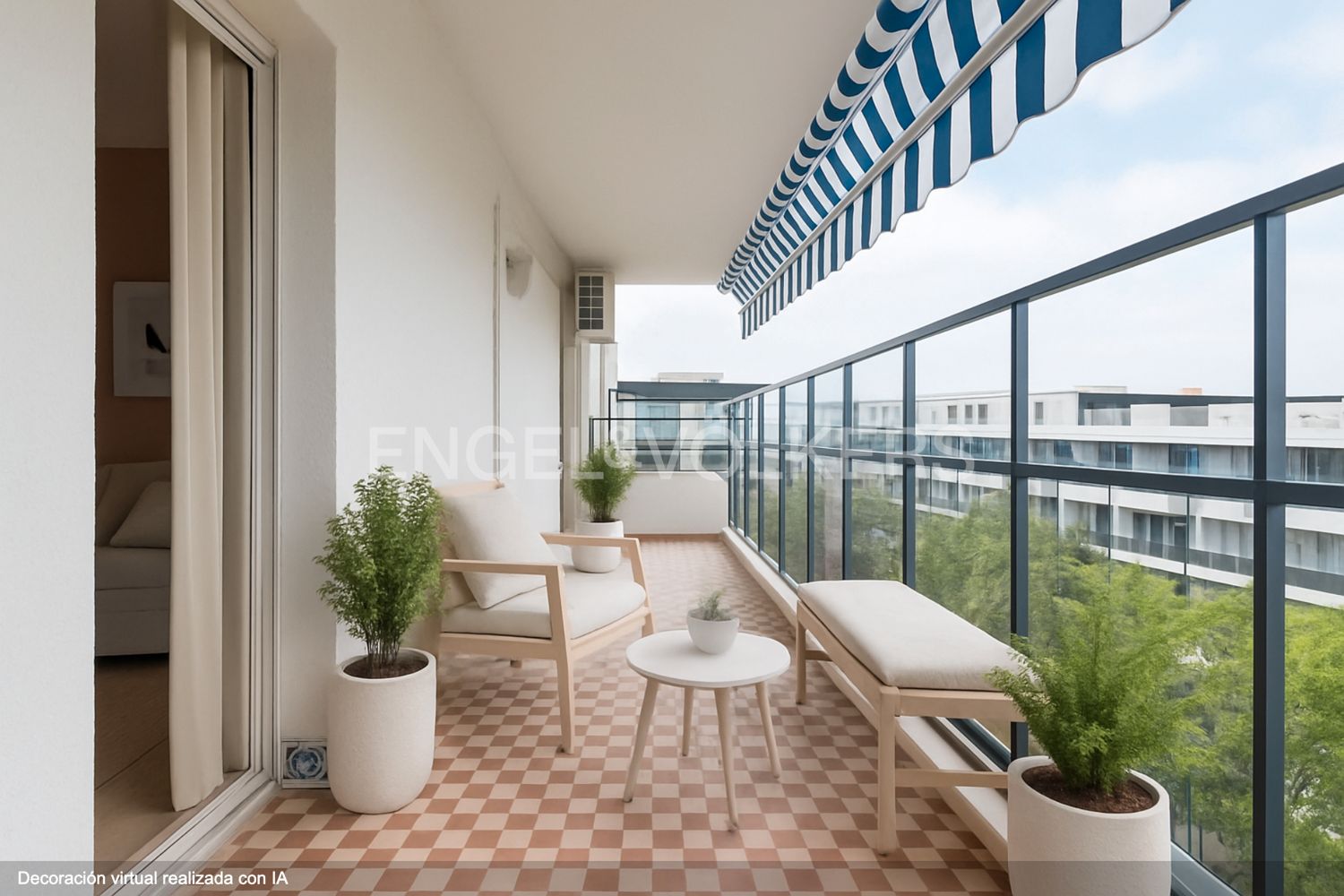 Terrassa de Apartament en venda en  Sevilla Capital amb Aire condicionat, Calefacció i Terrassa