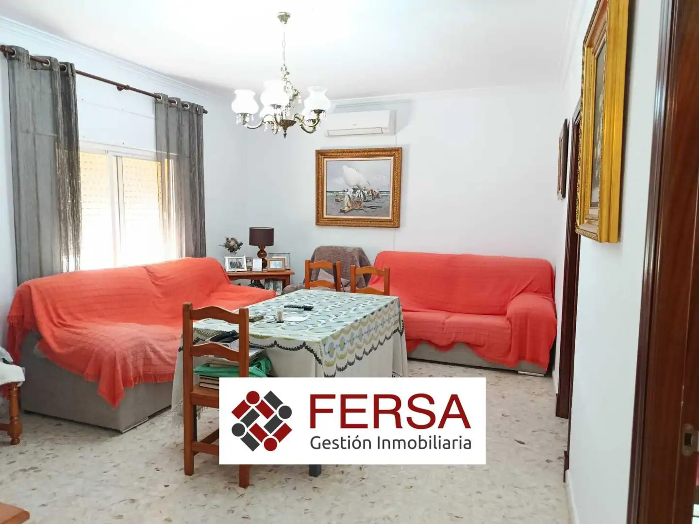 Living room of Houses for sale in El Puerto de Santa María  with Private garden, Terrace and Storage room