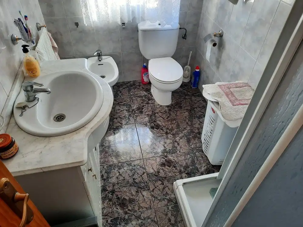 Bathroom of Flat for sale in Mata de Alcántara  with Furnished