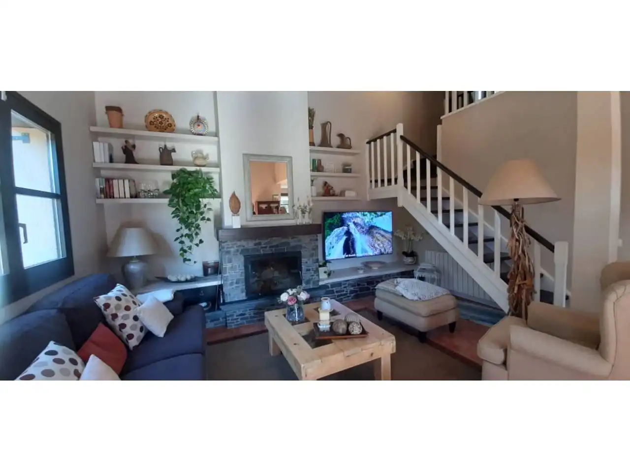 Sala de estar de Casa o chalet en venta en Castell de l'Areny con Calefacción, Jardín privado y Terraza