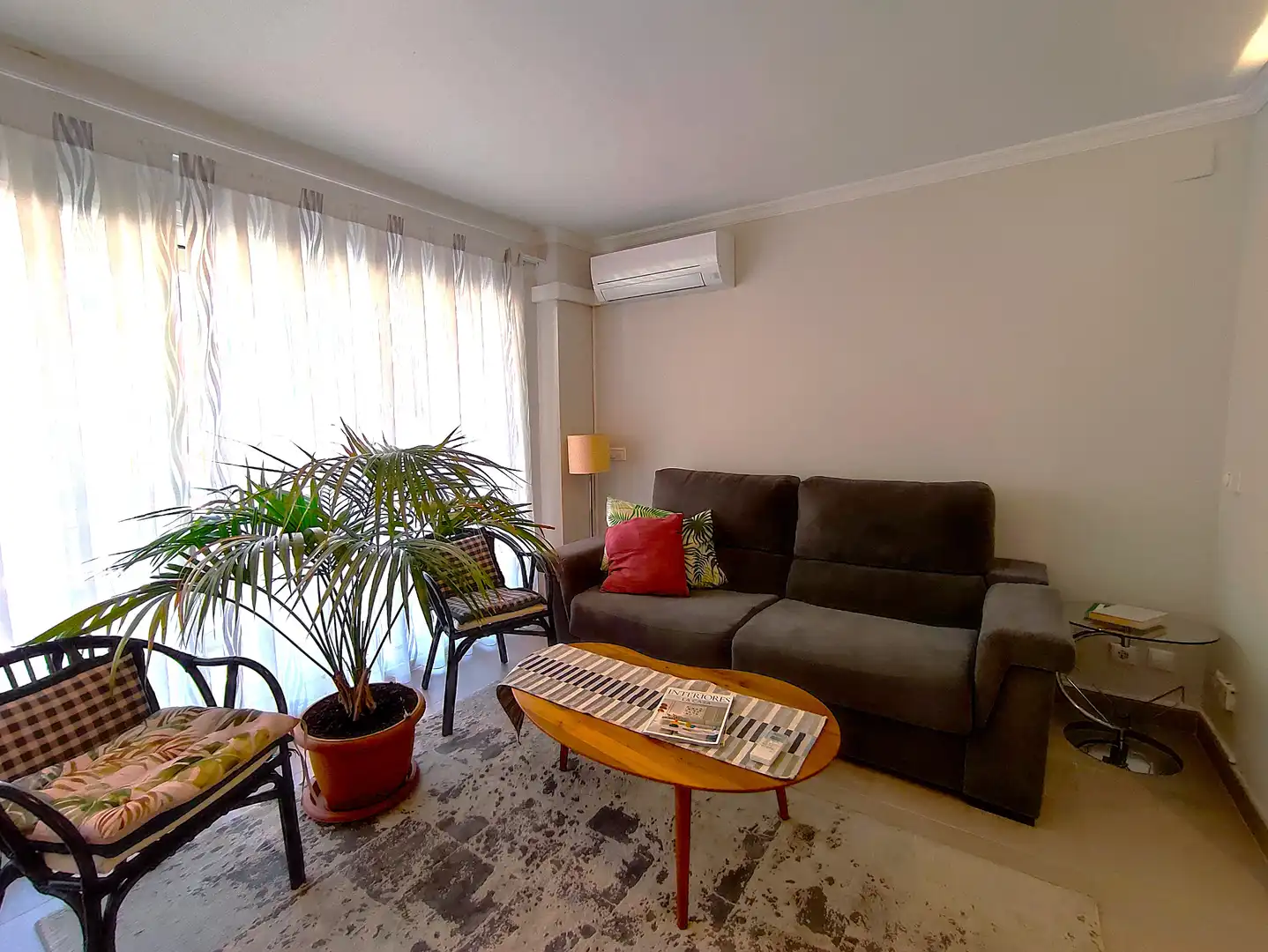 Sala d'estar de Pis en venda en Lloret de Mar amb Aire condicionat, Calefacció i Moblat