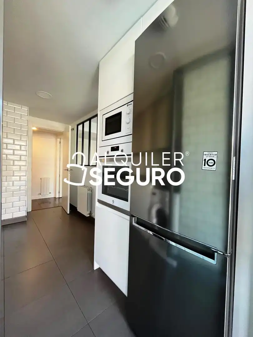 Kitchen of Flat for rent in Valdemoro  with Heating, Terrace and Storage room
