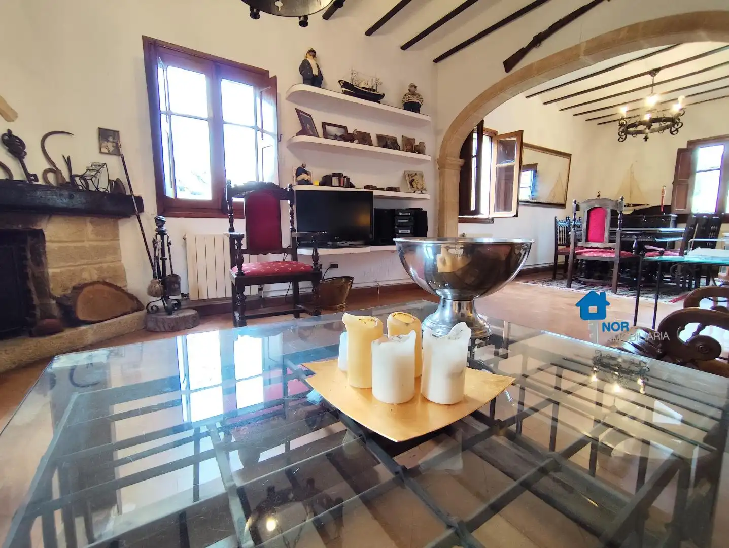 Sala d'estar de Casa o xalet en venda en Liendo amb Terrassa i Traster