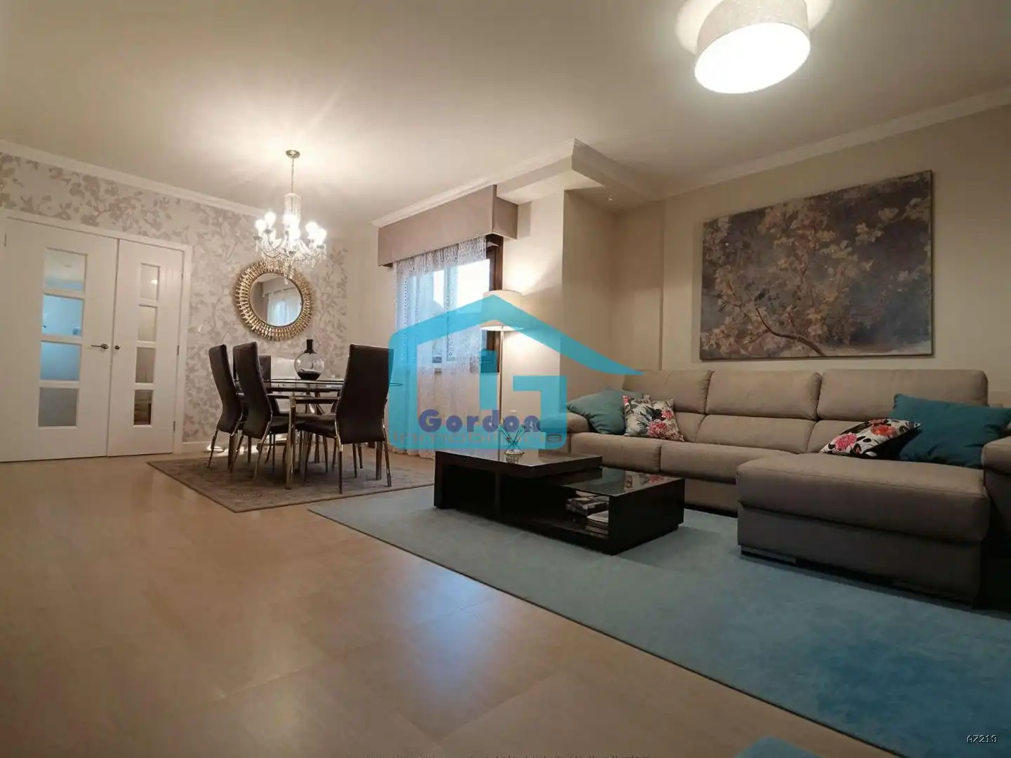 Sala de estar de Casa o chalet en venta en Sanxenxo con Calefacción, Terraza y Trastero