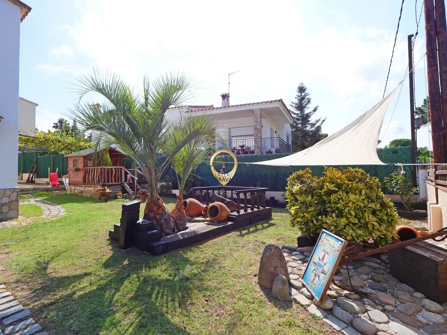 Jardí de Casa o xalet en venda en Santa Cristina d'Aro amb Calefacció, Jardí privat i Terrassa