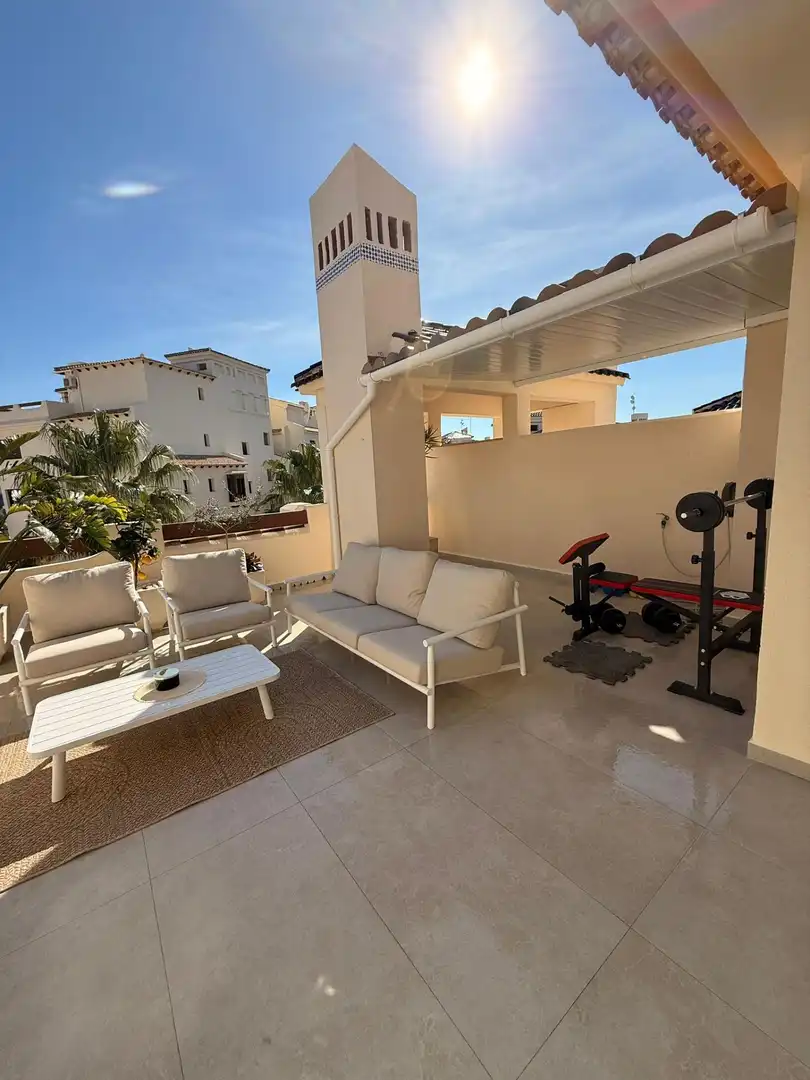 Terrassa de Apartament en venda en Orihuela amb Aire condicionat, Jardí privat i Terrassa