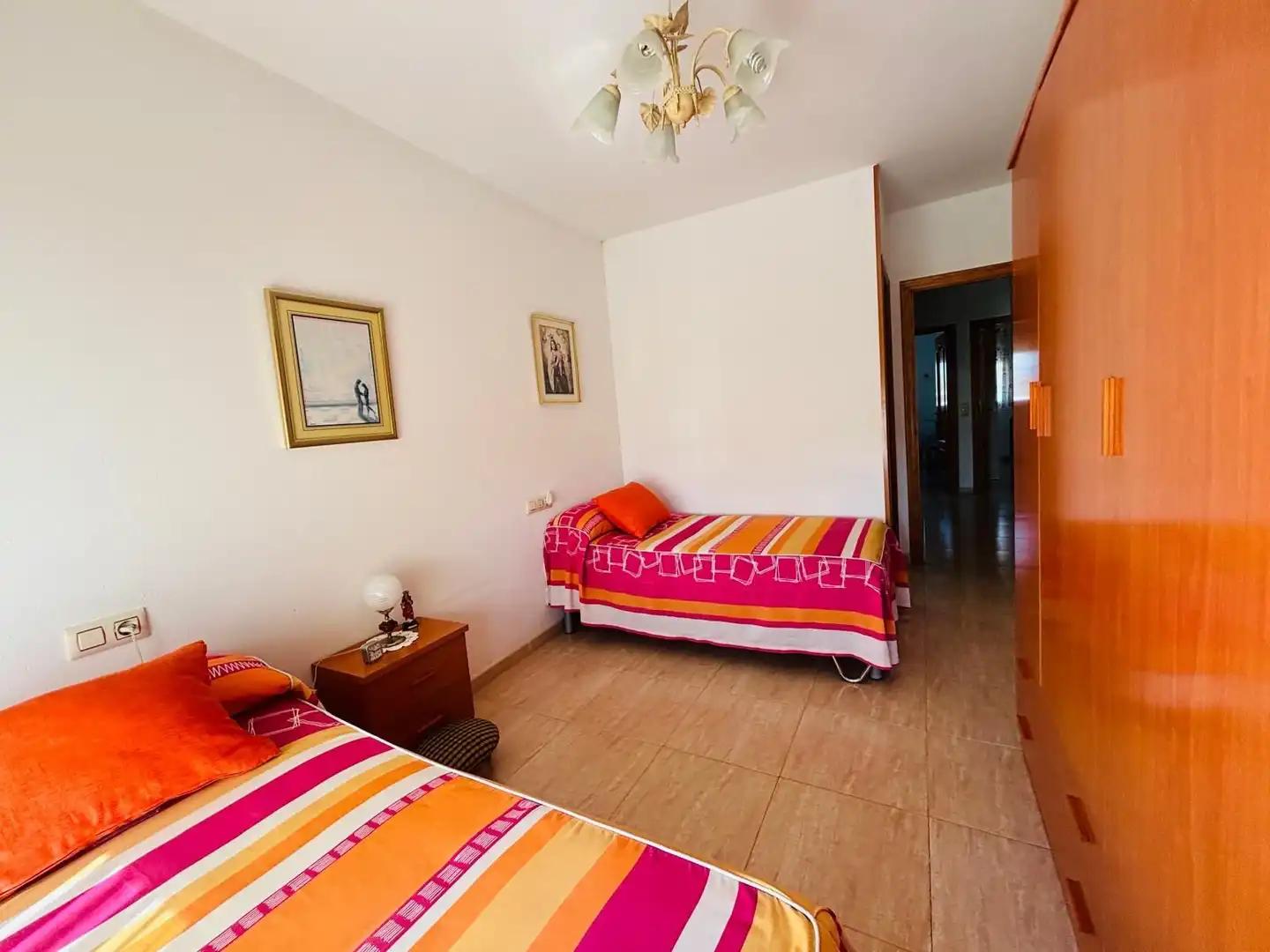 Schlafzimmer von Wohnung zum Verkauf in Pulpí mit Möbliert