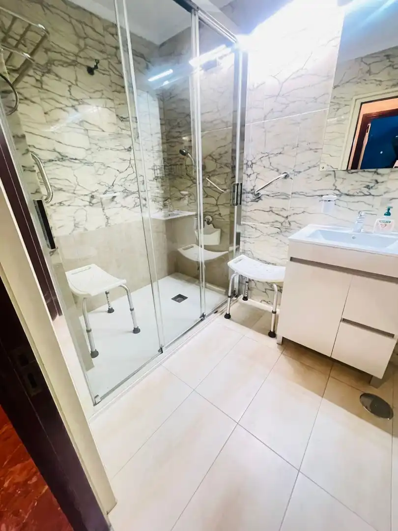 Bathroom of Flat for sale in Gijón   with Heating and Terrace