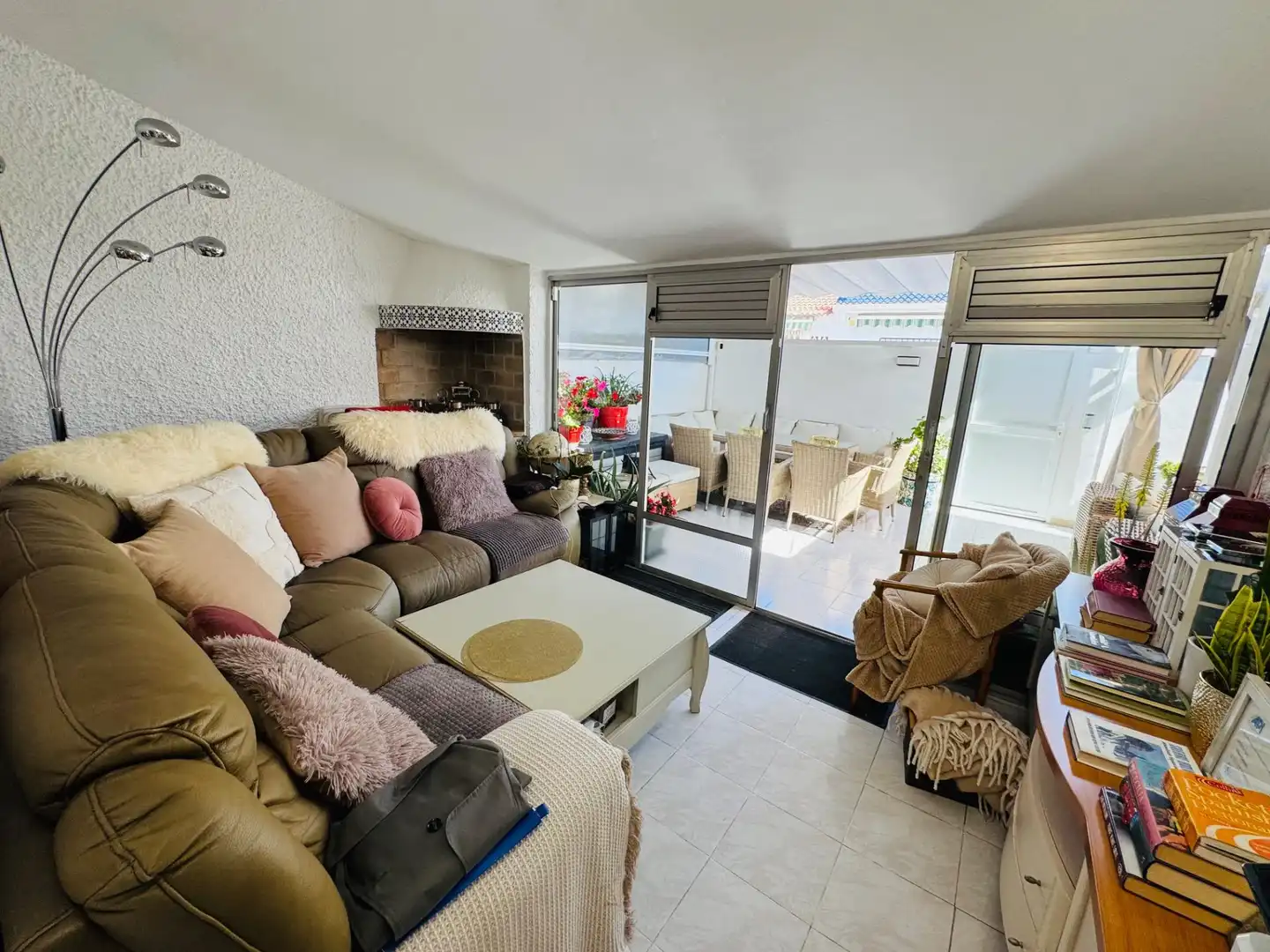 Sala de estar de Casa o chalet en venta en Torrevieja con Aire acondicionado, Calefacción y Terraza