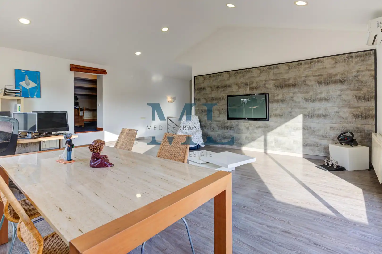 Sala de estar de Casa o chalet en venta en Sant Pere de Ribes con Calefacción, Jardín privado y Piscina