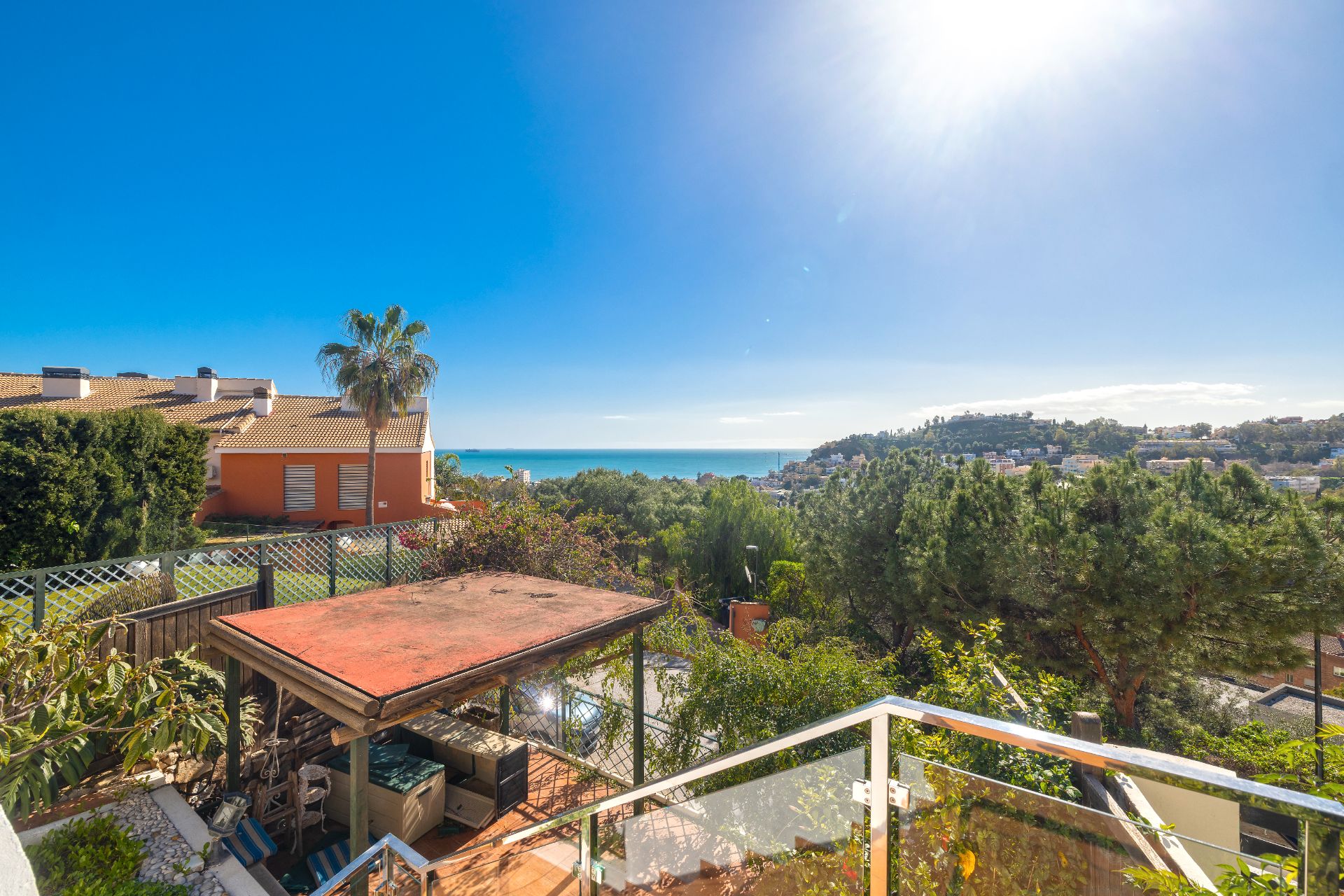 Garden of Single-family semi-detached for sale in Málaga Capital  with Air Conditioner, Heating and Private garden