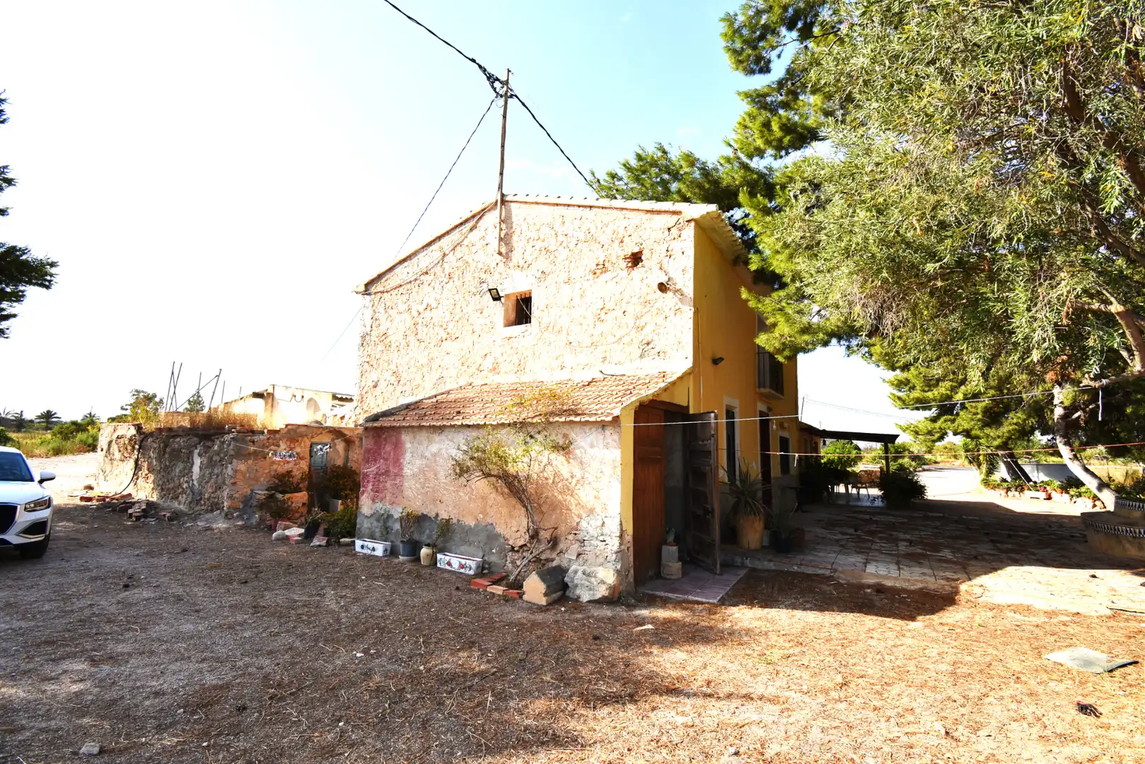 Vista exterior de Casa o xalet en venda en San Vicente del Raspeig / Sant Vicent del Raspeig amb Aire condicionat, Jardí privat i Terrassa