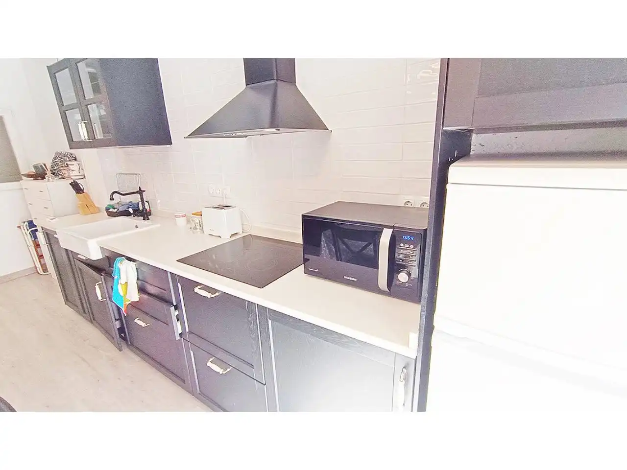 Cocina de Apartamento en venta en Peñíscola / Peníscola con Terraza, Amueblado y Balcón