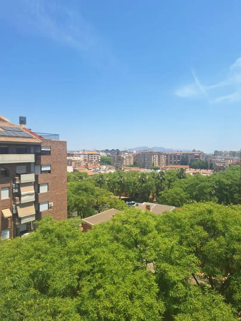 Exterior view of Flat for rent in Murcia  with Furnished and Balcony