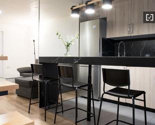 Kitchen of Flat to rent in  Madrid Capital  with Air Conditioner, Heating and Furnished