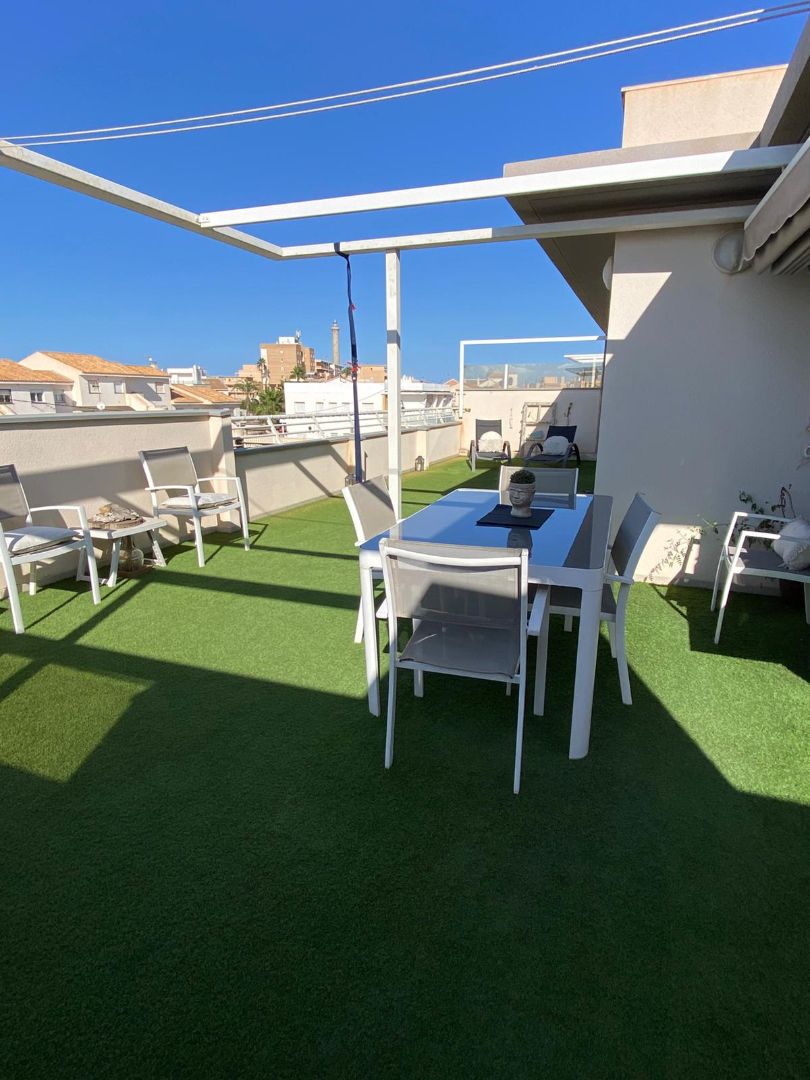 Terrassa de Àtic en venda en Cartagena amb Aire condicionat, Calefacció i Jardí privat