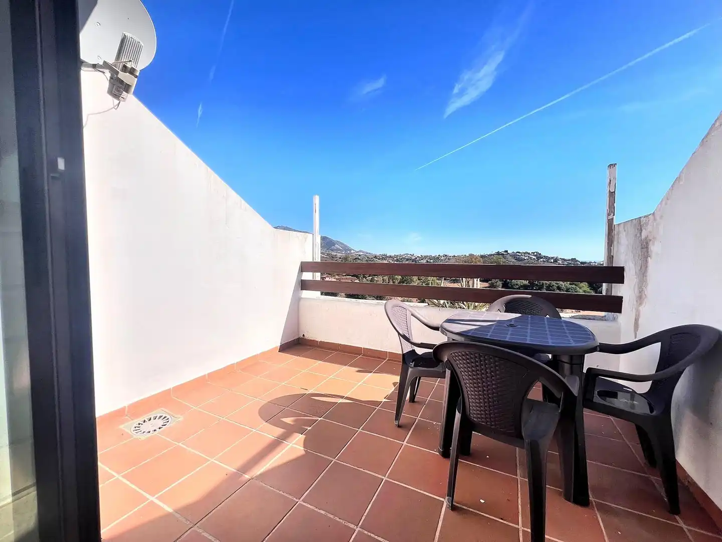 Terraza de Dúplex en venta en Mijas con Trastero, Amueblado y Piscina comunitaria