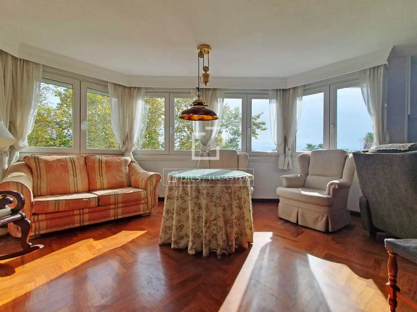 Sala de estar de Ático en venta en Málaga con Terraza