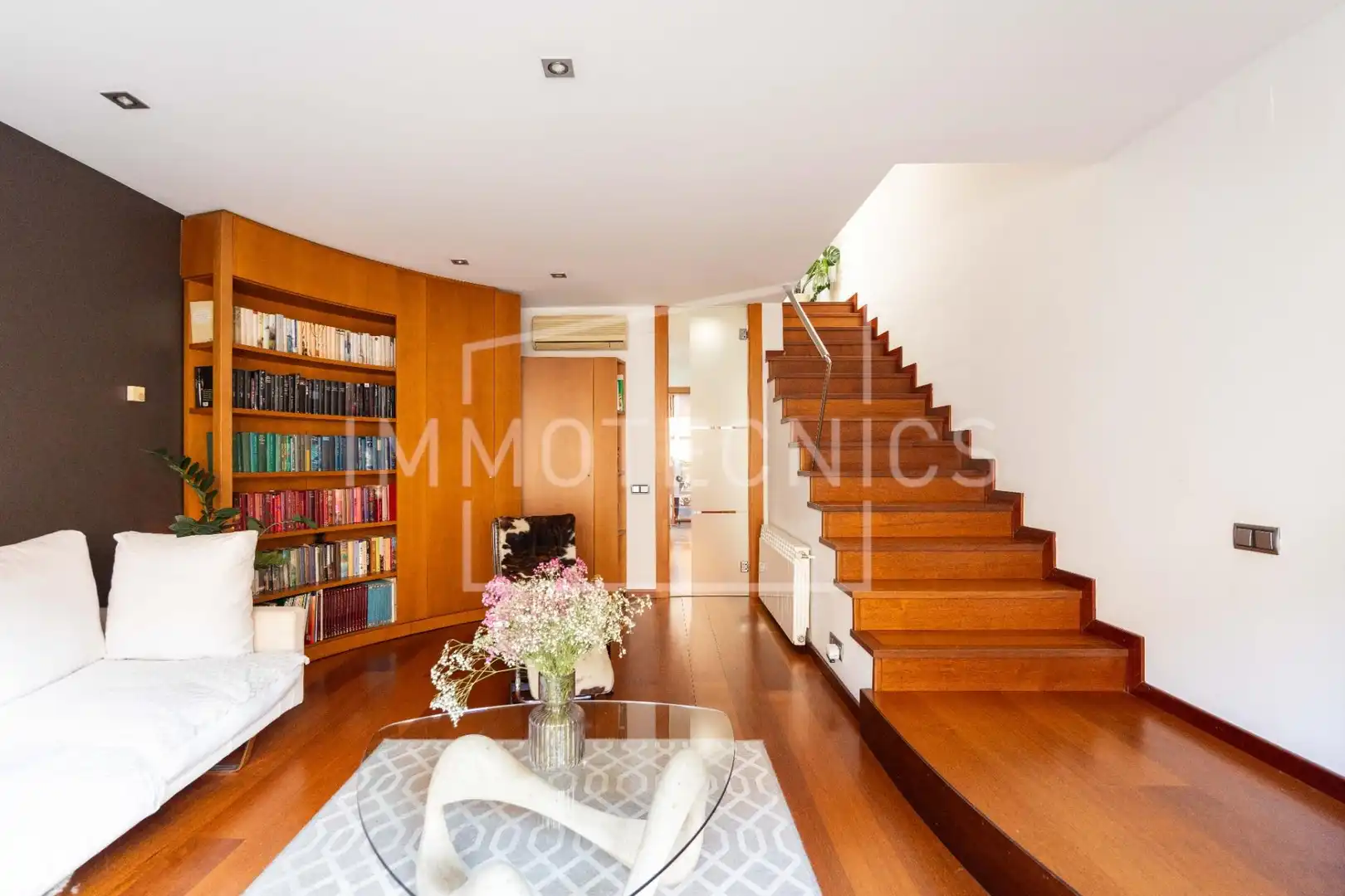 Sala de estar de Casa adosada en venta en Granollers con Balcón