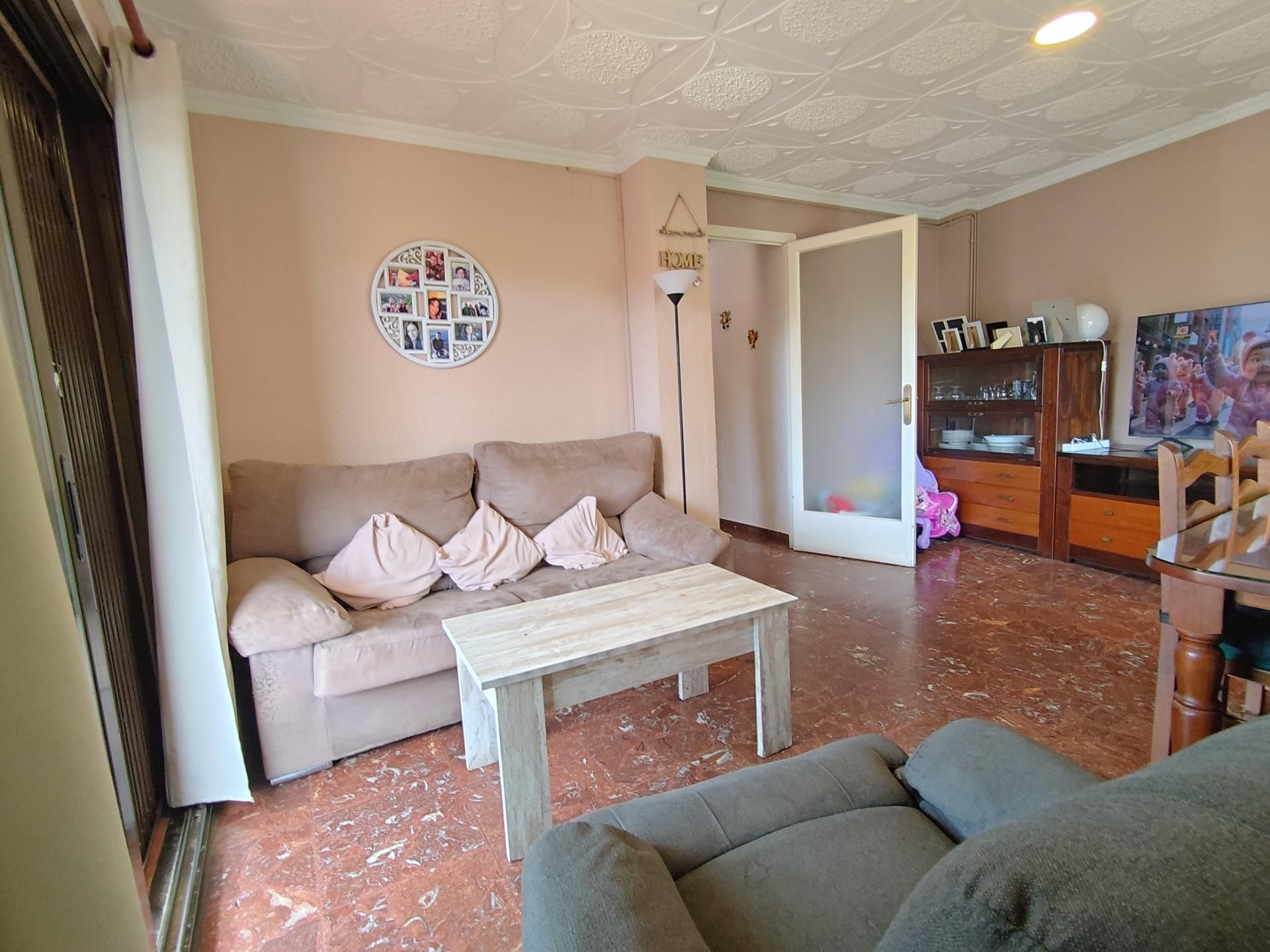 Living room of Flat for sale in  Tarragona Capital  with Heating, Private garden and Terrace