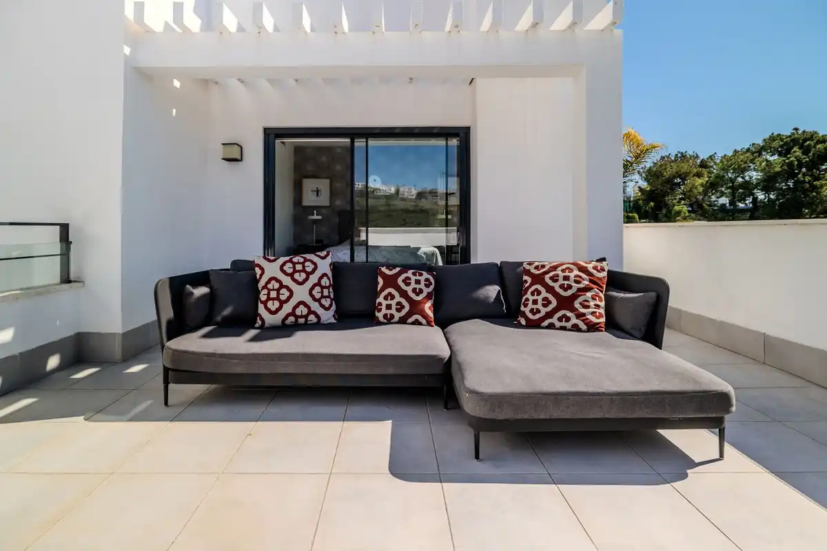 Terrace of Houses for sale in Mijas  with Air Conditioner, Private garden and Terrace