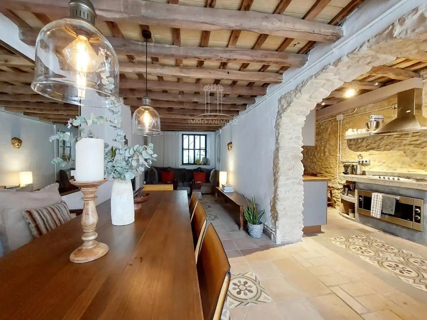 Esszimmer von Haus oder Chalet zum Verkauf in Medina Sidonia mit Heizung