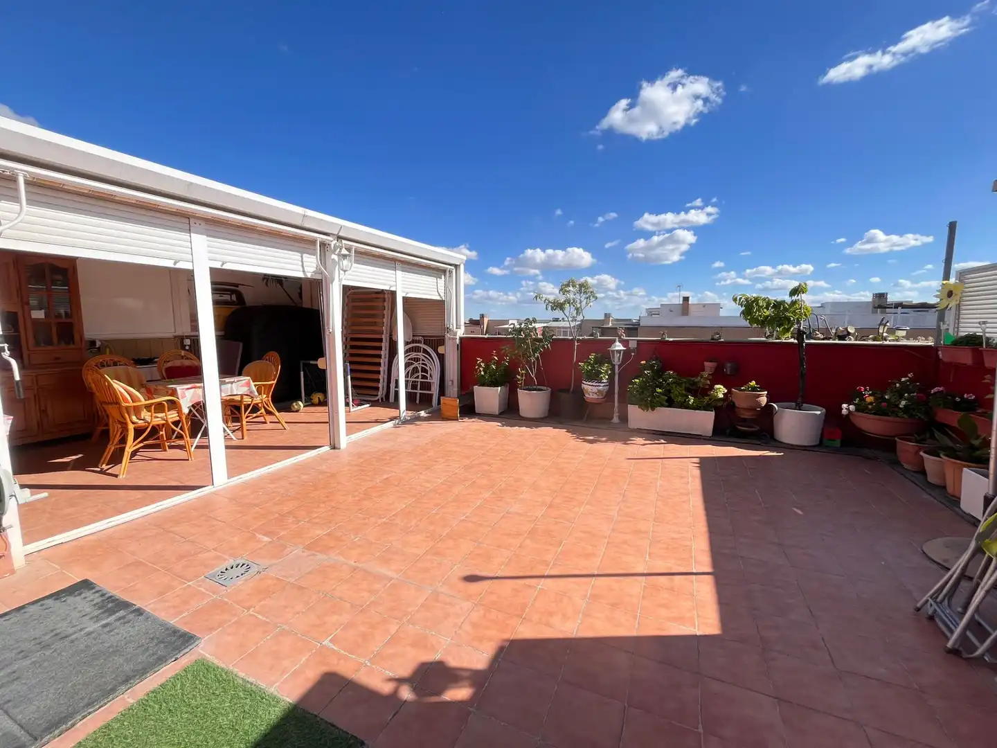Terrace of Attic for sale in Parla  with Air Conditioner, Heating and Parquet flooring