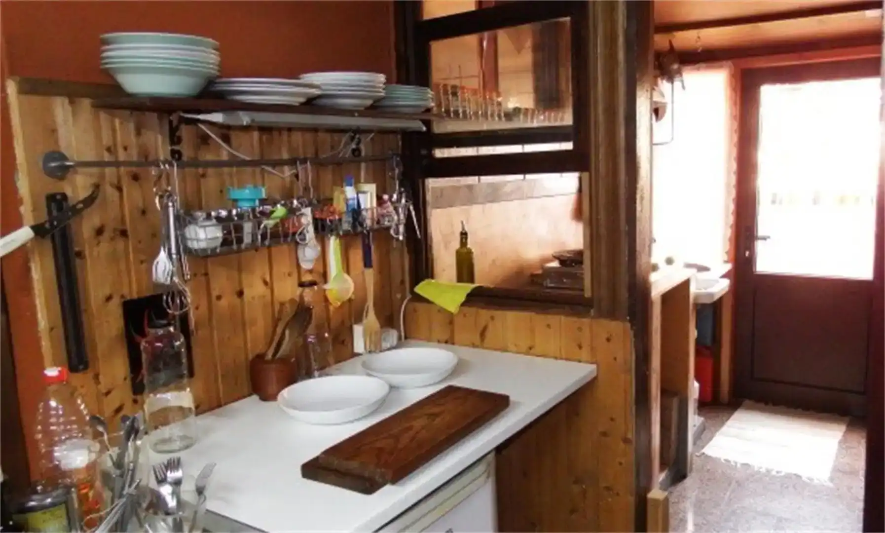 Cuina de Casa adosada en venda en Breña Alta amb Jardí privat, Traster i Moblat