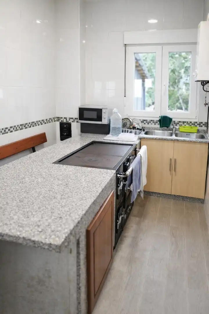 Cocina de Casa adosada en venta en Santiso con Amueblado