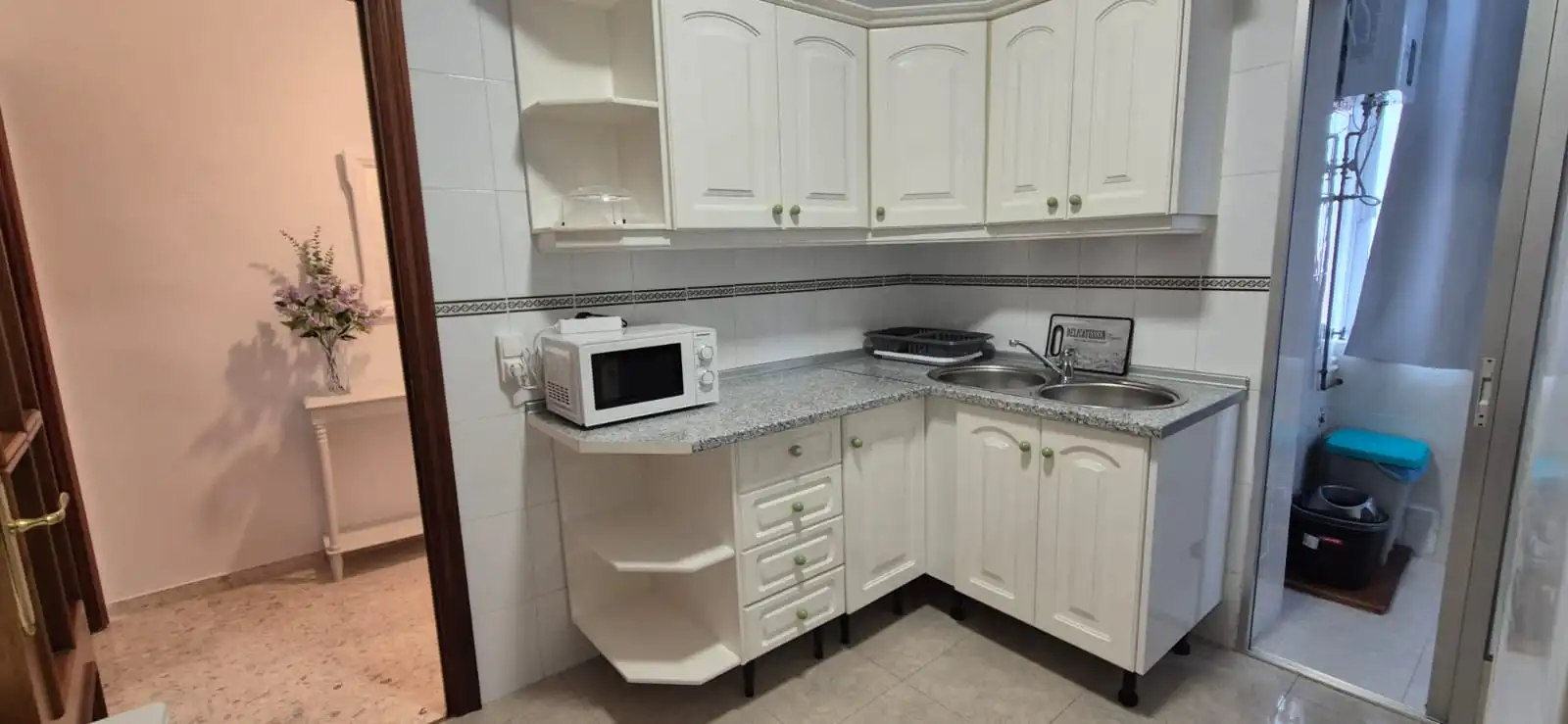Cocina de Piso de alquiler en Badajoz con Aire acondicionado, Calefacción y Terraza