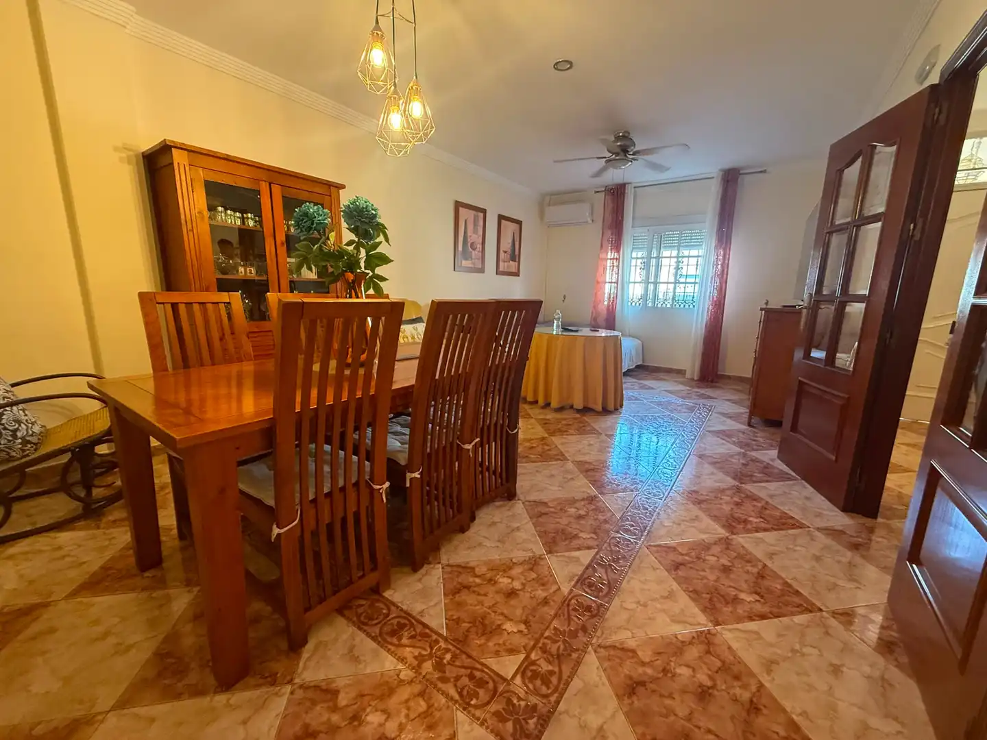 Comedor de Casa o chalet en venta en Láchar con Aire acondicionado, Calefacción y Jardín privado