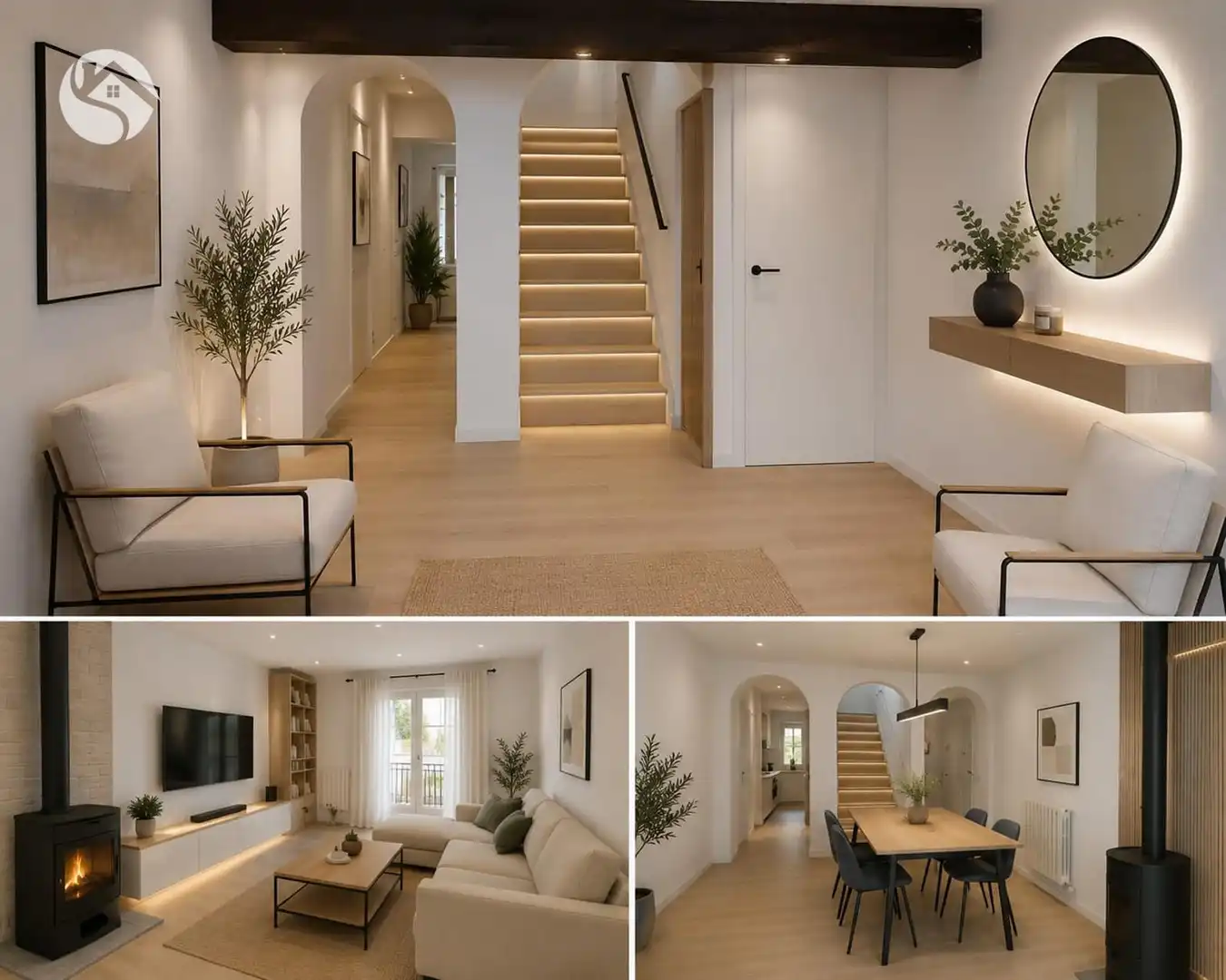 Living room of Houses for sale in Chillarón de Cuenca  with Heating, Storage room and Furnished