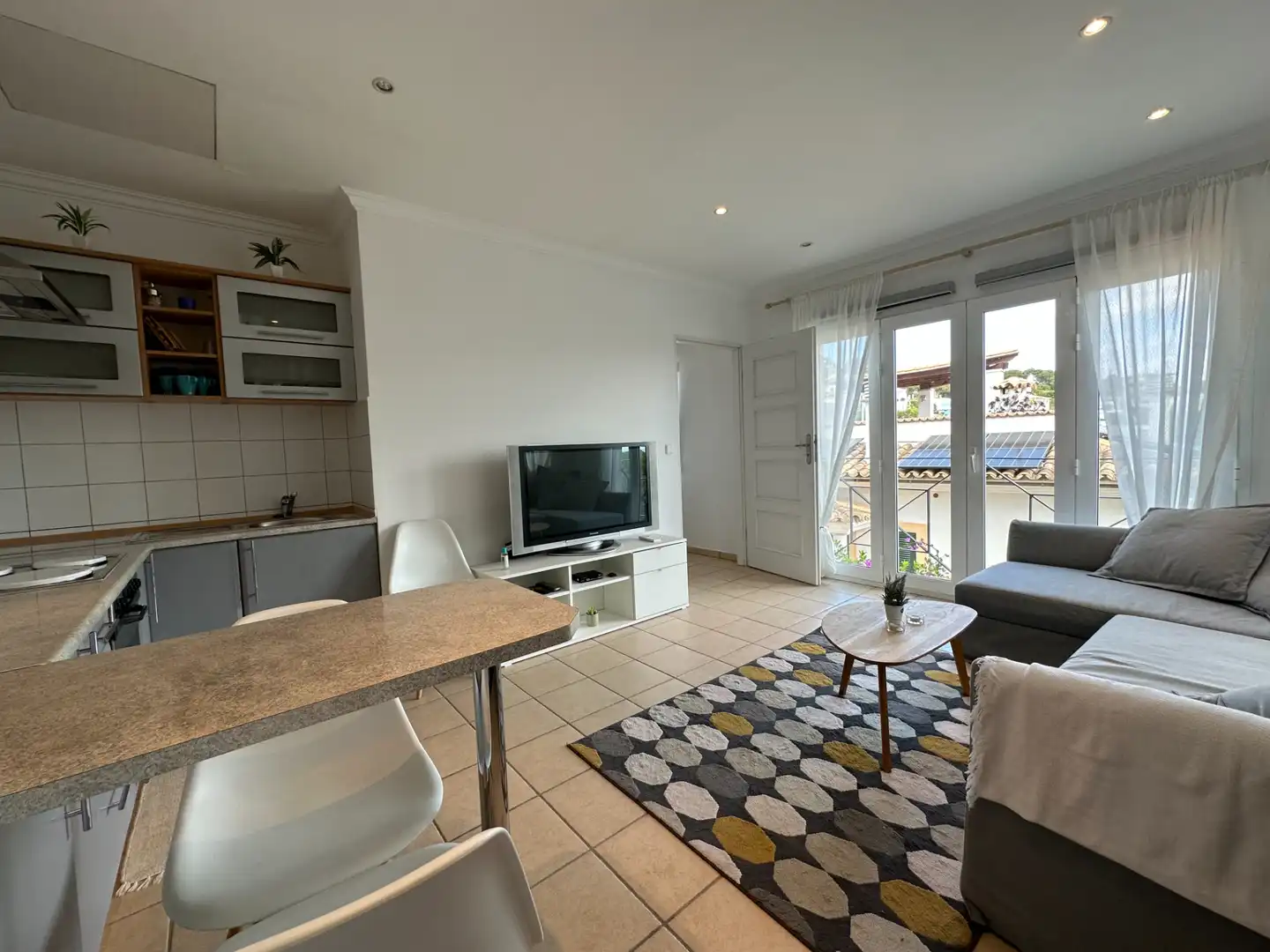 Sala de estar de Casa o chalet de alquiler en Calvià con Aire acondicionado, Jardín privado y Terraza