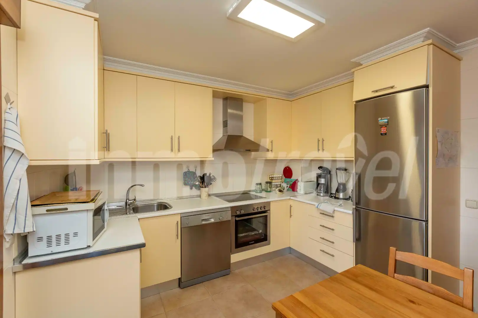 Cocina de Apartamento en venta en Sanxenxo con Parquet, Terraza y Trastero