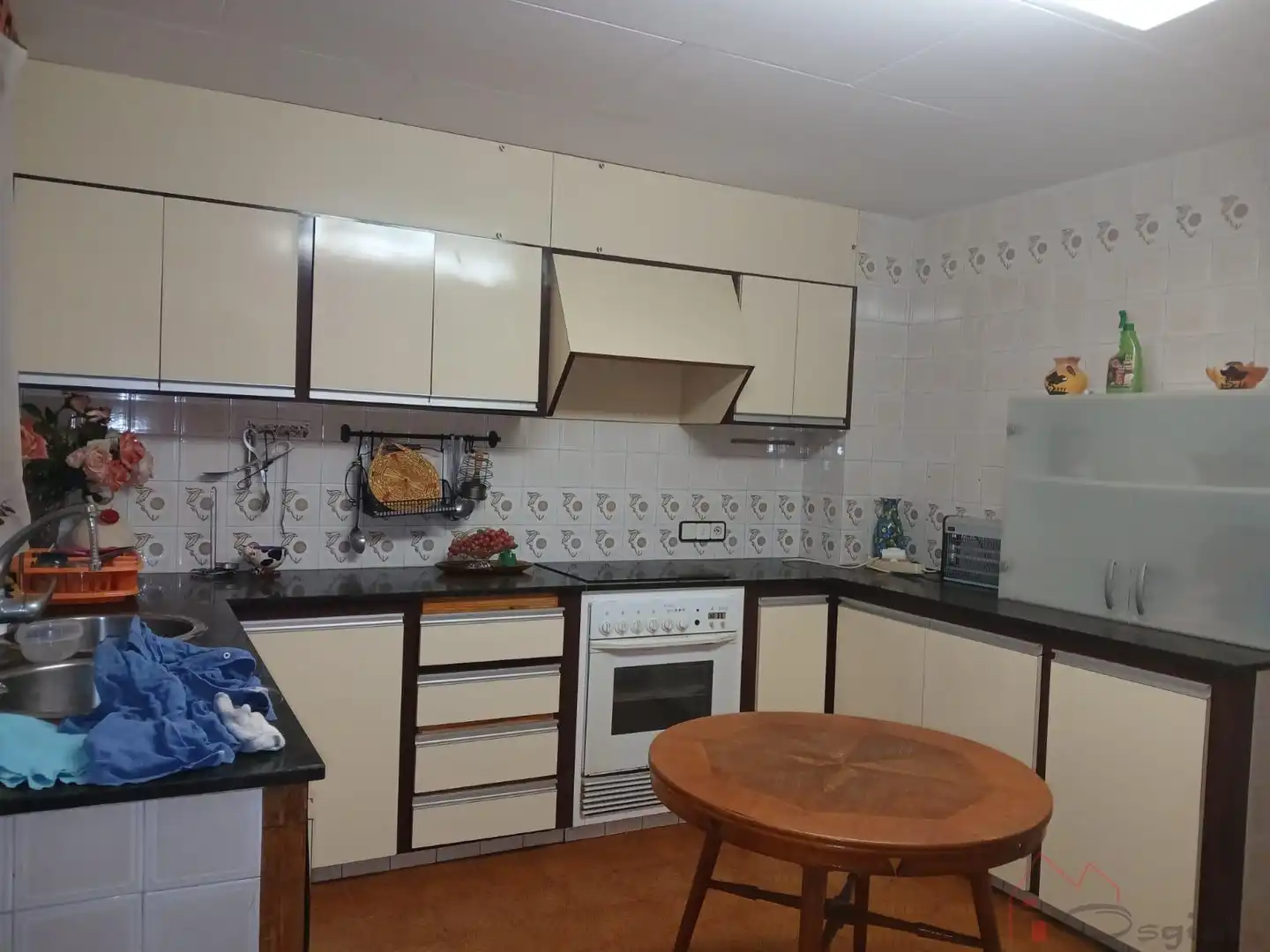 Cuina de Pis en venda en Carcaixent amb Aire condicionat, Terrassa i Balcó