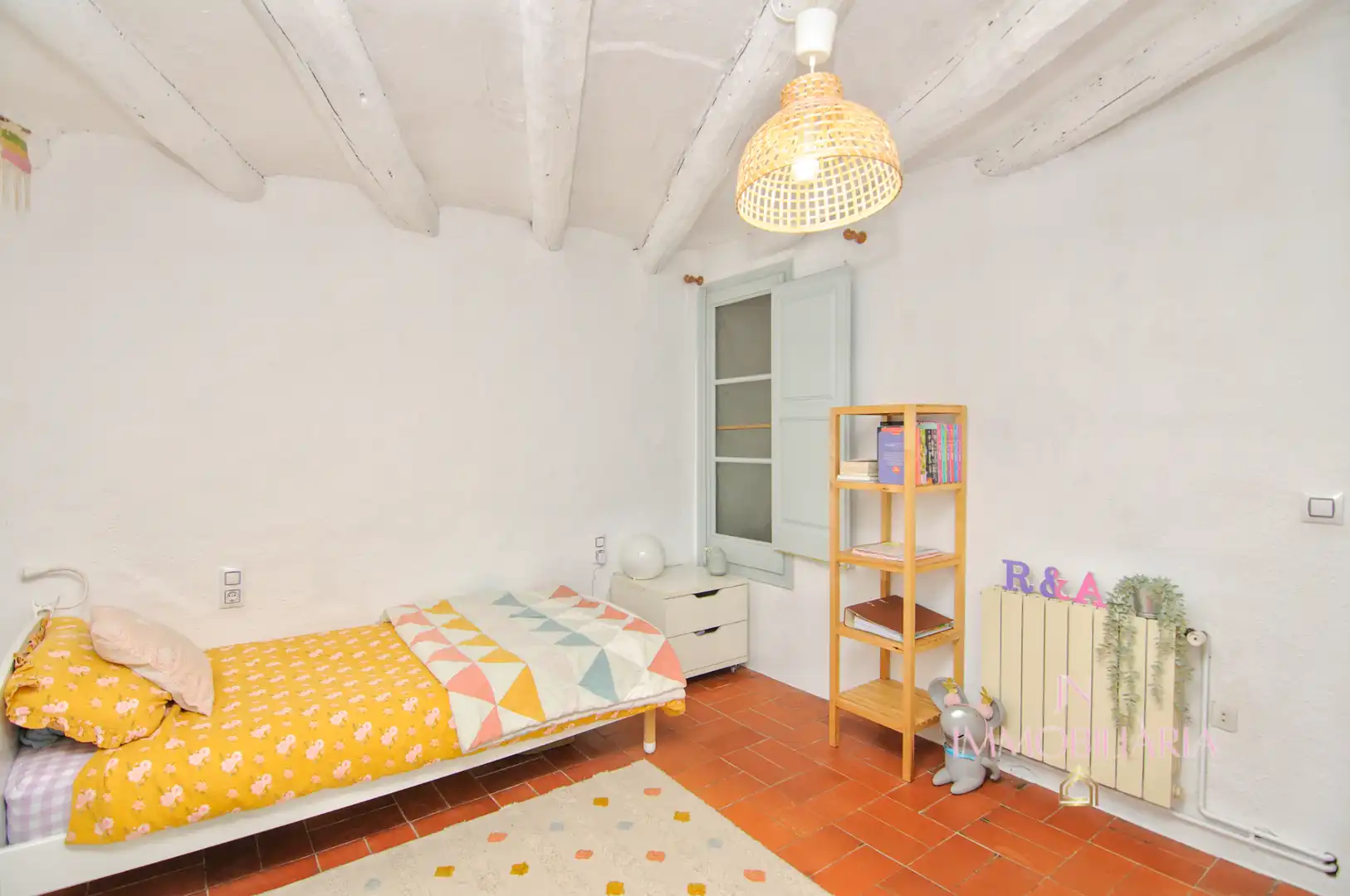 Schlafzimmer von Haus oder Chalet zum Verkauf in Piera mit Heizung, Parkett und Terrasse