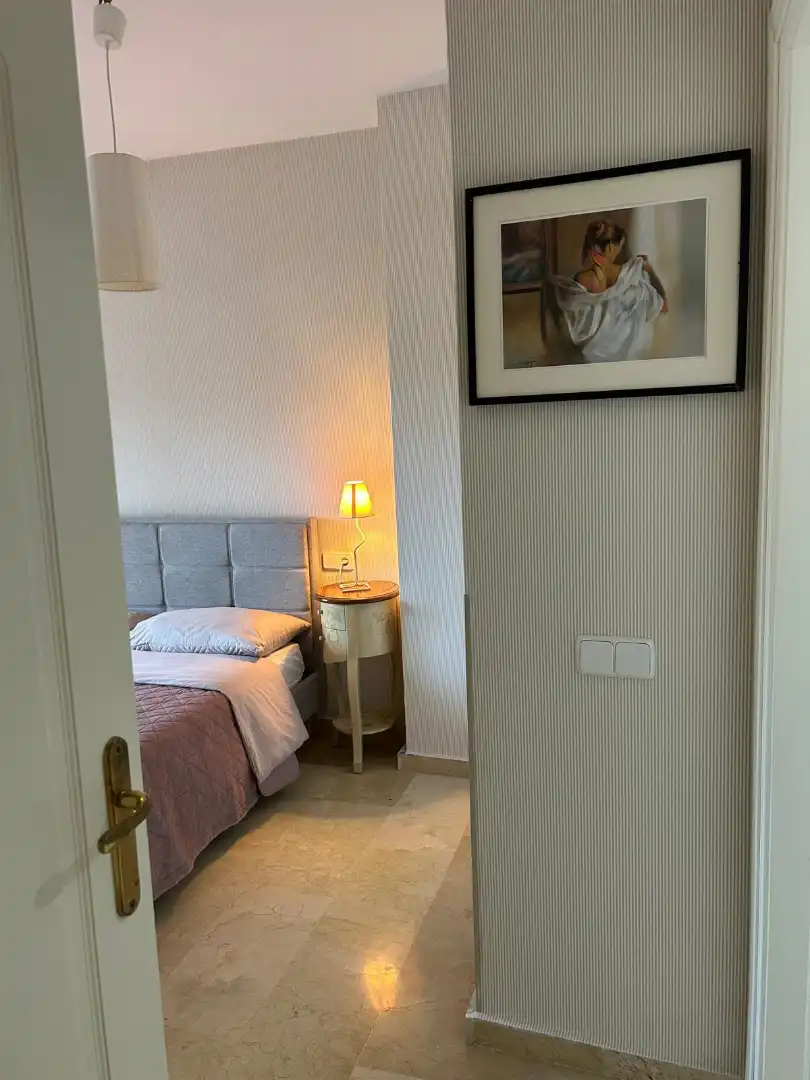 Dormitori de Apartament en venda en Manilva amb Aire condicionat, Terrassa i Traster