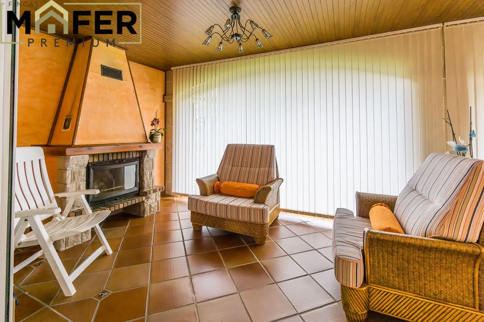 Wohnzimmer von Haus oder Chalet zum Verkauf in Ampuero mit Heizung, Privatgarten und Parkett