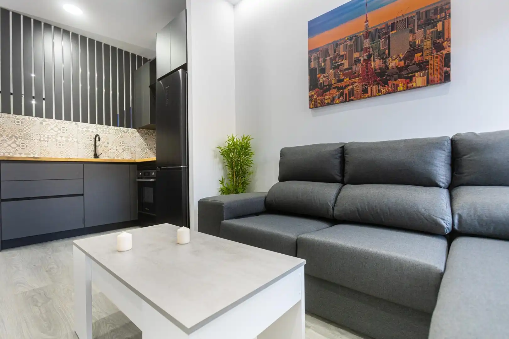 Sala de estar de Apartamento en venta en Molina de Segura con Aire acondicionado, Jardín privado y Parquet