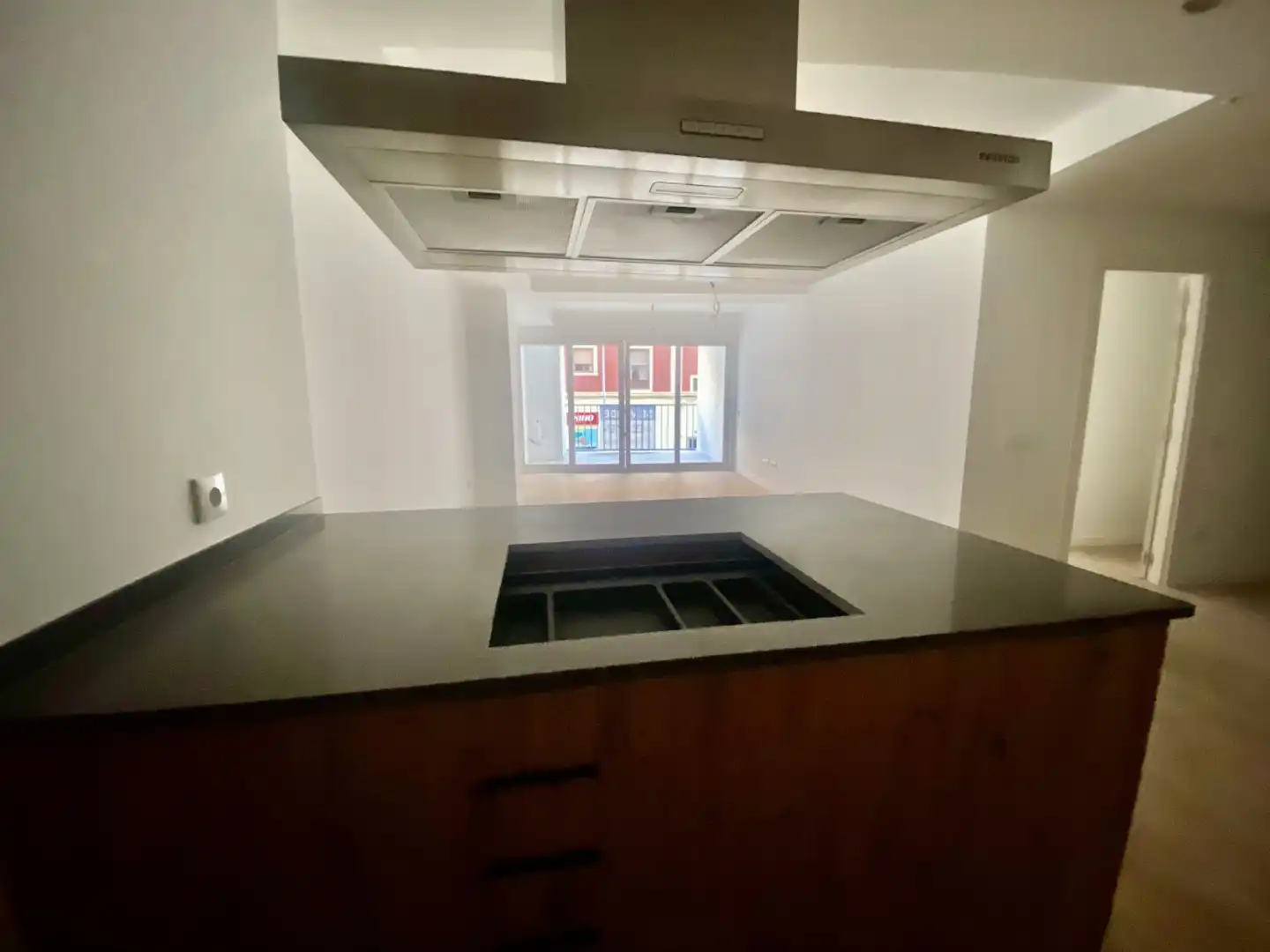 Küche von Wohnung zum Verkauf in Castellón de la Plana / Castelló de la Plana mit Parkett und Terrasse