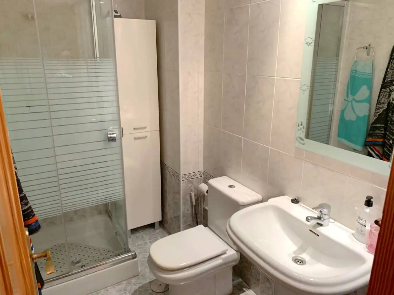 Bathroom of Flat for rent in El Campello  with Air Conditioner, Heating and Terrace