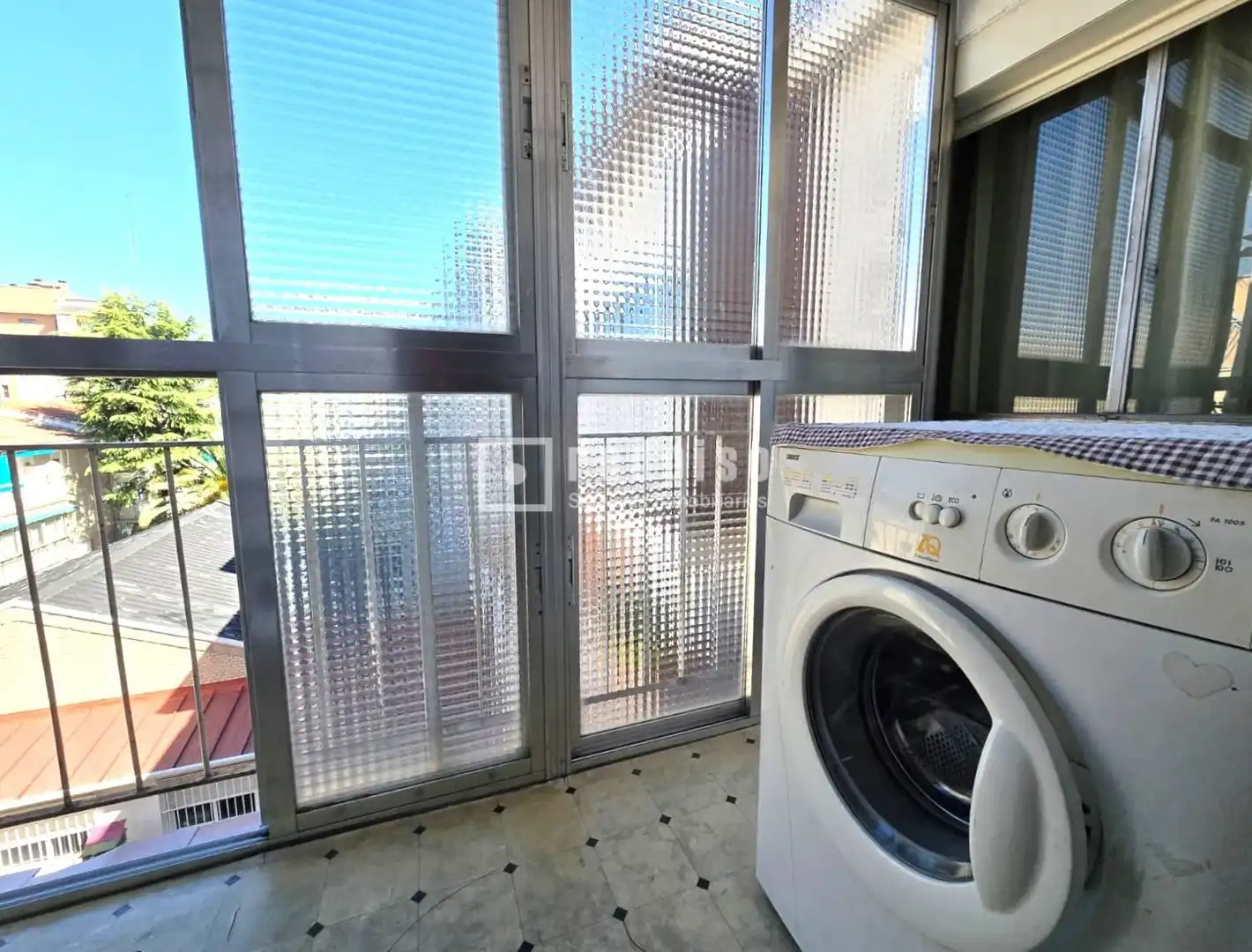 Balcony of Flat for sale in Madrid  with Air Conditioner, Heating and Terrace